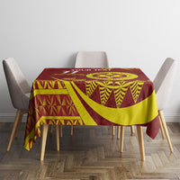 Personalised Tonga High School Tablecloth Happy 77 Years Anniversary LT14 - Polynesian Pride