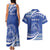 Personalised Tonga Tupou College Toloa Couples Matching Tank Maxi Dress and Hawaiian Shirt Happy 158 Years Anniversary