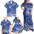 Personalised Tonga Tupou College Toloa Family Matching Off Shoulder Maxi Dress and Hawaiian Shirt Happy 158 Years Anniversary