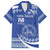 Personalised Tonga Tupou College Toloa Family Matching Off Shoulder Short Dress and Hawaiian Shirt Happy 158 Years Anniversary