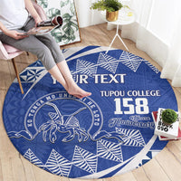 Personalised Tonga Tupou College Toloa Round Carpet Happy 158 Years Anniversary