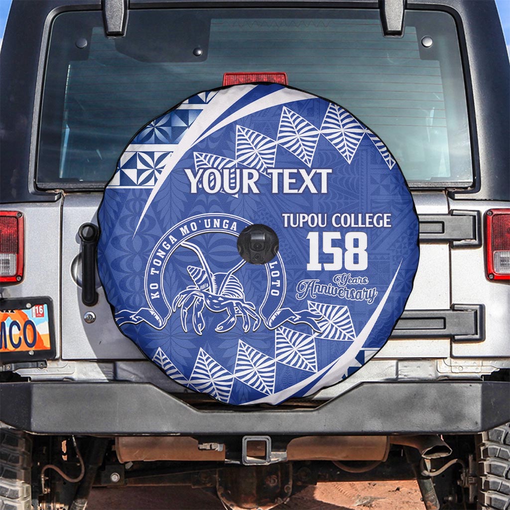 Personalised Tonga Tupou College Toloa Spare Tire Cover Happy 158 Years Anniversary