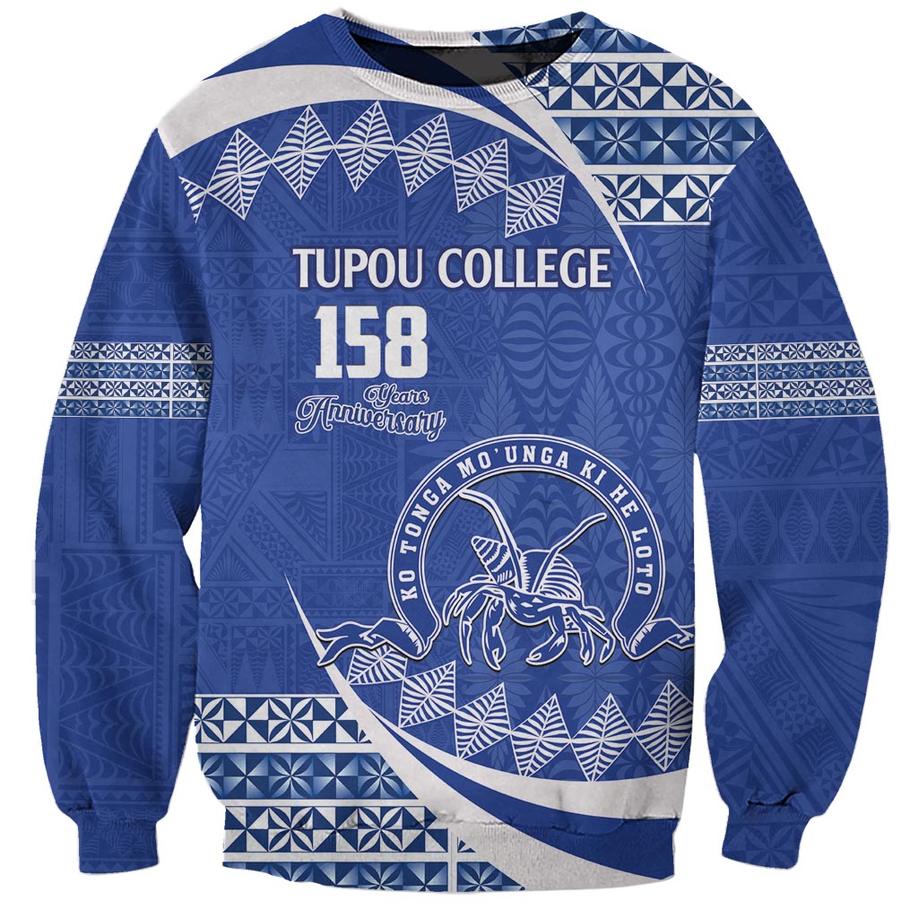 Personalised Tonga Tupou College Toloa Sweatshirt Happy 158 Years Anniversary