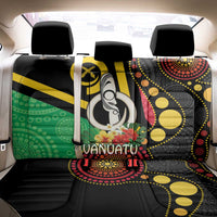Tamtam Drum Vanuatu Back Car Seat Cover Boar Tusk Aboriginal Flag Style