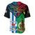 Vanuatu And West Papua Baseball Jersey Coat Of Arms Mix Flag Style LT14 - Polynesian Pride