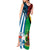 Vanuatu And West Papua Tank Maxi Dress Coat Of Arms Mix Flag Style LT14 - Polynesian Pride