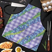 Hawaii Jade Vine Lei Apron Aloha Palaka Motif - Purple LT14 Purple - Polynesian Pride