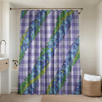 Hawaii Jade Vine Lei Bathroom Set Aloha Palaka Motif - Purple - Polynesian Pride