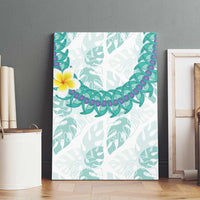 Jade Vine Lei Hawaii Canvas Wall Art Aloha Seamless Tropical Leaves LT14 - Polynesian Pride
