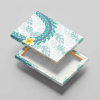 Jade Vine Lei Hawaii Canvas Wall Art Aloha Seamless Tropical Leaves LT14 - Polynesian Pride