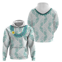 Jade Vine Lei Hawaii Hoodie Aloha Seamless Tropical Leaves - Polynesian Pride