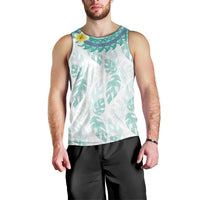 Jade Vine Lei Hawaii Men Tank Top Aloha Seamless Tropical Leaves LT14 - Polynesian Pride