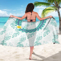 Jade Vine Lei Hawaii Sarong Aloha Seamless Tropical Leaves - Polynesian Pride