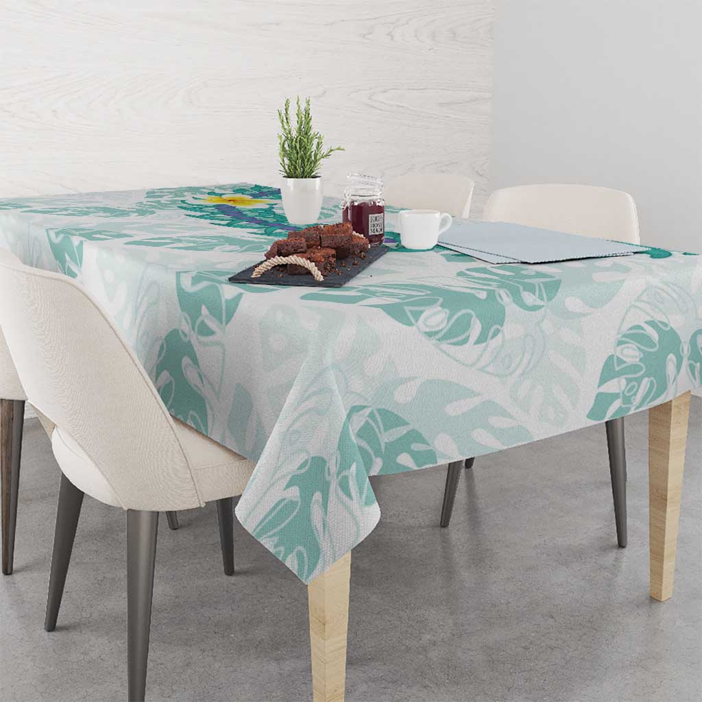 Jade Vine Lei Hawaii Tablecloth Aloha Seamless Tropical Leaves LT14 - Polynesian Pride