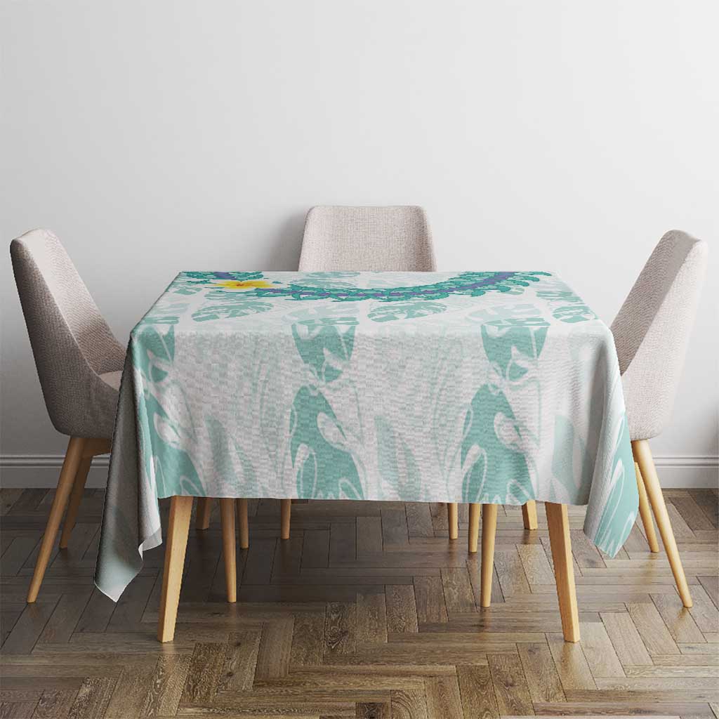 Jade Vine Lei Hawaii Tablecloth Aloha Seamless Tropical Leaves LT14 - Polynesian Pride