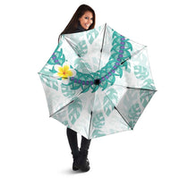 Jade Vine Lei Hawaii Umbrella Aloha Seamless Tropical Leaves - Polynesian Pride