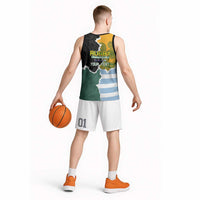 Personalised Rugby 2025 Championship Basketball Jersey Southern Hemisphere Countries Mascots LT14 - Polynesian Pride