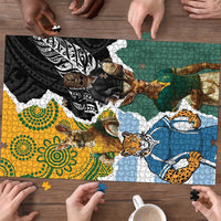 Rugby 2025 Championship Puzzle Southern Hemisphere Countries Mascots LT14 - Polynesian Pride