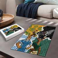 Rugby 2025 Championship Puzzle Southern Hemisphere Countries Mascots LT14 - Polynesian Pride