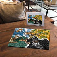 Rugby 2025 Championship Puzzle Southern Hemisphere Countries Mascots LT14 - Polynesian Pride