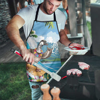 Aloha Hawaii Shaka Nene Goose Apron Surfing Take It Easy LT14 - Polynesian Pride