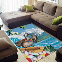Aloha Hawaii Shaka Nene Goose Area Rug Surfing Take It Easy - Polynesian Pride