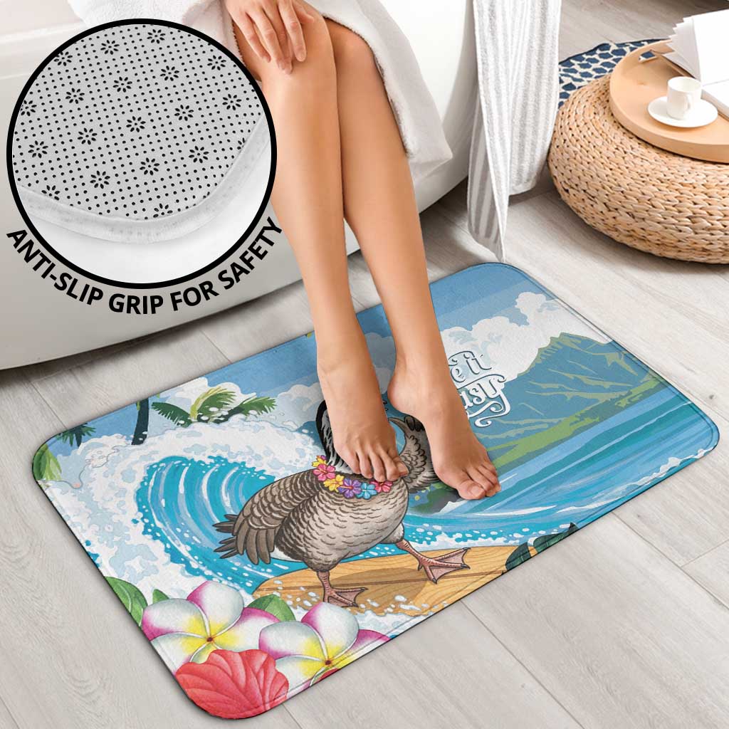 Aloha Hawaii Shaka Nene Goose Bathroom Set Surfing Take It Easy - Polynesian Pride