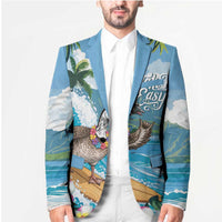 Aloha Hawaii Shaka Nene Goose Blazer Surfing Take It Easy - Polynesian Pride