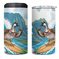 Aloha Hawaii Shaka Nene Goose 4 in 1 Can Cooler Tumbler Surfing Take It Easy - Polynesian Pride