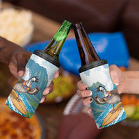 Aloha Hawaii Shaka Nene Goose 4 in 1 Can Cooler Tumbler Surfing Take It Easy - Polynesian Pride
