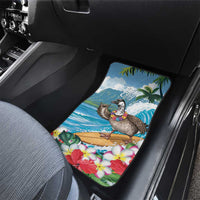 Aloha Hawaii Shaka Nene Goose Car Mats Surfing Take It Easy - Polynesian Pride