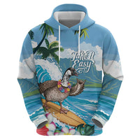 Aloha Hawaii Shaka Nene Goose Hoodie Surfing Take It Easy - Polynesian Pride