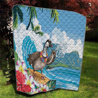 Aloha Hawaii Shaka Nene Goose Quilt Surfing Take It Easy - Polynesian Pride