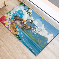 Aloha Hawaii Shaka Nene Goose Rubber Doormat Surfing Take It Easy LT14 - Polynesian Pride
