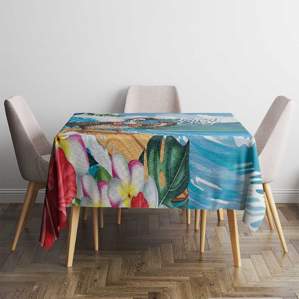 Aloha Hawaii Shaka Nene Goose Tablecloth Surfing Take It Easy LT14 - Polynesian Pride