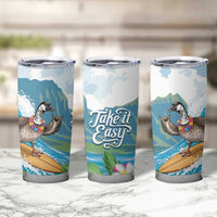 Aloha Hawaii Shaka Nene Goose Tumbler Cup Surfing Take It Easy - Polynesian Pride