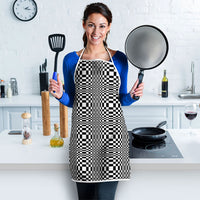 Black White Filipino Binakol Motifs Apron Mabuhay Philippines Festival Kusikus Pattern LT14 - Polynesian Pride