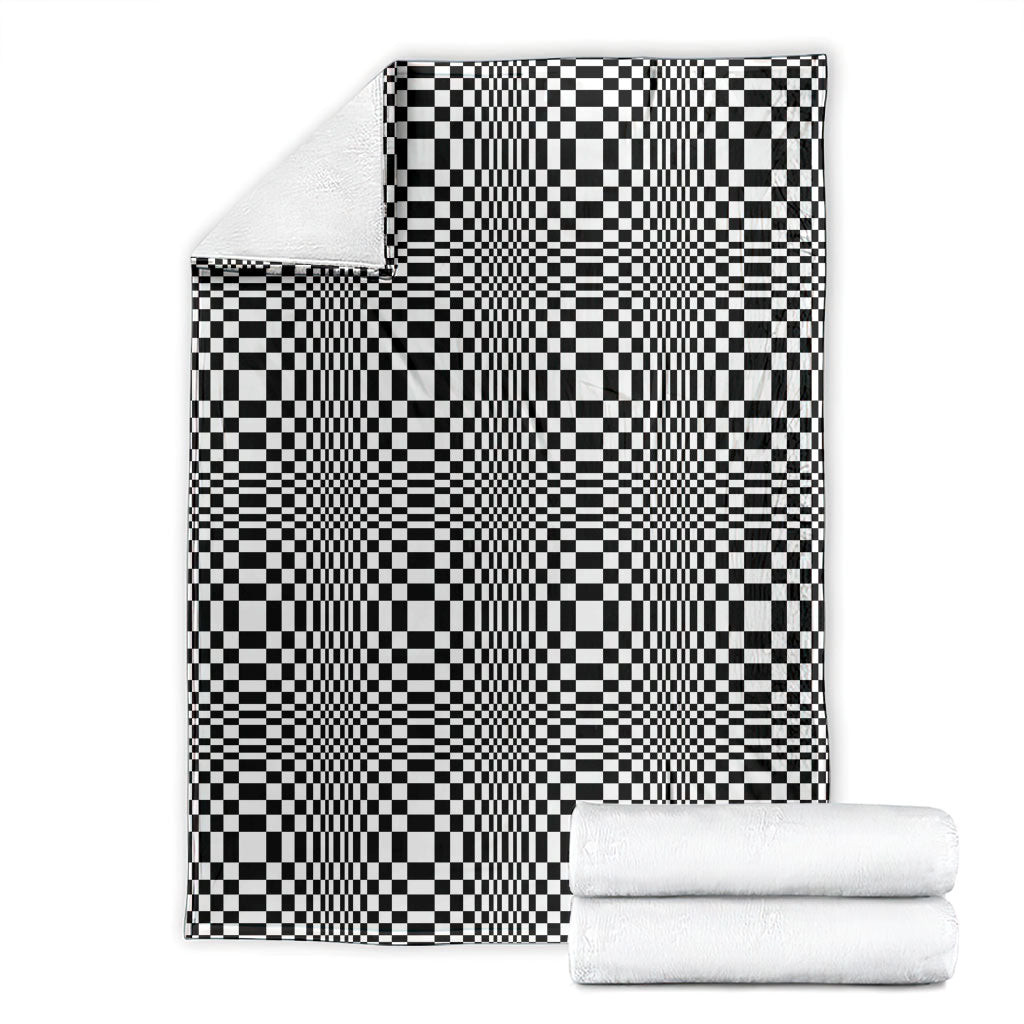 Black White Filipino Binakol Motifs Blanket Mabuhay Philippines Festival Kusikus Pattern LT14 - Polynesian Pride