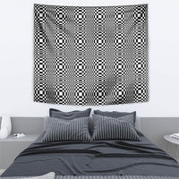 Black White Filipino Binakol Motifs Tapestry Mabuhay Philippines Festival Kusikus Pattern LT14 - Polynesian Pride