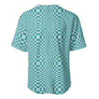Cyan Filipino Binakol Motifs Baseball Jersey Mabuhay Philippines Festival Kusikus Pattern LT14 - Polynesian Pride