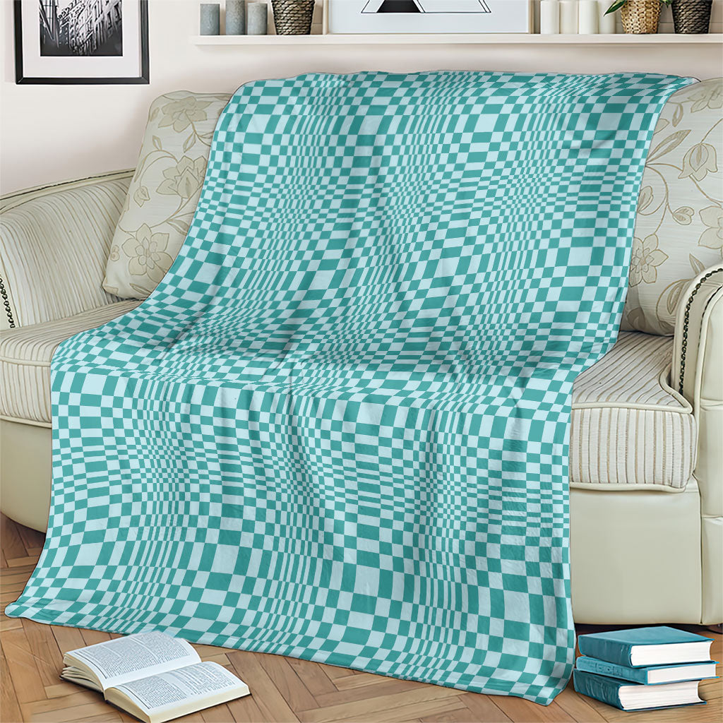 Cyan Filipino Binakol Motifs Blanket Mabuhay Philippines Festival Kusikus Pattern LT14 - Polynesian Pride