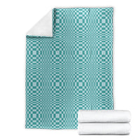 Cyan Filipino Binakol Motifs Blanket Mabuhay Philippines Festival Kusikus Pattern LT14 - Polynesian Pride