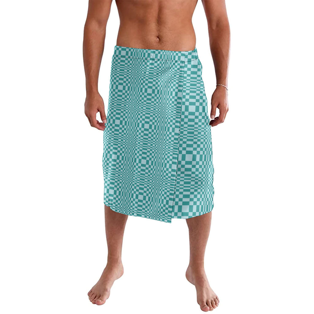 Cyan Filipino Binakol Motifs Lavalava Mabuhay Philippines Festival Kusikus Pattern