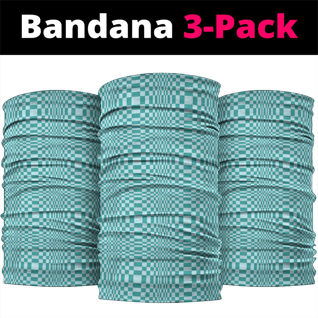 Cyan Filipino Binakol Motifs Neck Gaiter Mabuhay Philippines Festival Kusikus Pattern LT14 package One Size: 25*50cm Cyan - Polynesian Pride