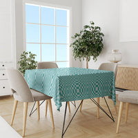 Cyan Filipino Binakol Motifs Tablecloth Mabuhay Philippines Festival Kusikus Pattern LT14 - Polynesian Pride