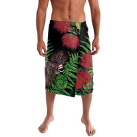 Meri Kirihimete New Zealand Lavalava Piwakawaka Koru Fern Mix Pohutukawa - Polynesian Pride