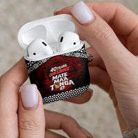 Mate Maa Tonga Rugby 2026 AirPods Case 40 Years Anniversary One Legacy LT14 - Polynesian Pride
