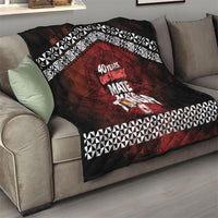 Mate Maa Tonga Rugby 2026 Quilt 40 Years Anniversary One Legacy LT14 - Polynesian Pride