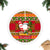 Hawaii Surfing Santa Christmas Tree Skirt Tropical Pineapple Mele Kalikimaka Quilt Pattern LT14 Fringed Tree Skirts Red - Polynesian Pride