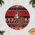 New Zealand Christmas Tree Skirt Aotearoa Kiwi Meri Kirihimete Red Version LT14 Casual Tree Skirts Red - Polynesian Pride